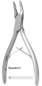 Nordent Rongeur Blumenthal #2, 6-1/4" (160 mm), 30° Angle, German Stainless Steel thumbnail 7