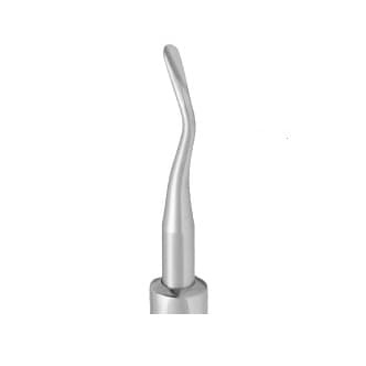 Nordent #77R Back-Action Surgical Elevator, Serrated Blade, 3.7 mm, Stainless Steel, Thumb Grip Handle, 201 thumbnail 6