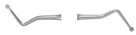 Nordent Excavator DE Long Shank Spoon #13 (Size #19), 2.0 mm Head, DuraLite ColorRings Handle, Stainless Steel, Double End thumbnail 4