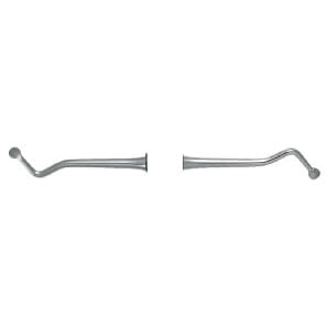 Nordent Excavator DE Spoon #4 (Size #20), 2.4 mm Head, 6.0 mm Shank, 50° Angle, DuraLite ColorRings Handle, Stainless Steel, Double End thumbnail 3