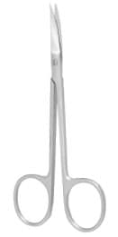 Nordent #302 Iris Curved Surgical Scissors, Stainless Steel, 4-1/2" (115 mm), S302 thumbnail 7