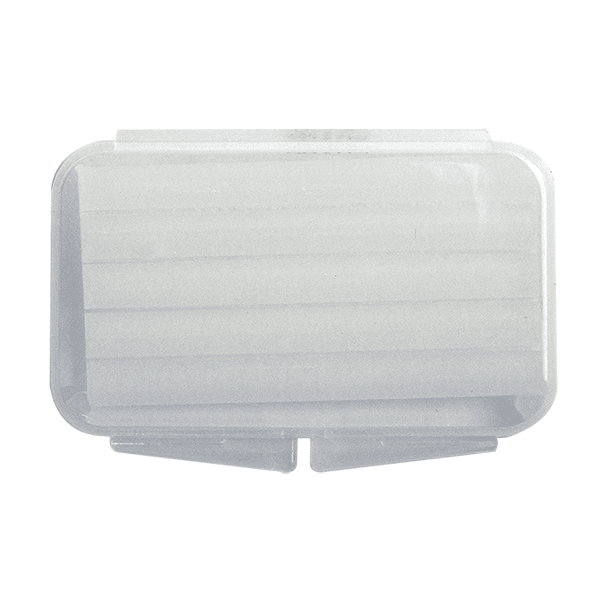 Oraline Orthodontic Patient Wax, Plain, 5-Strips per Flip-Open Clear Dispenser, 50/Bx - Oraline Orthodontic Patient Wax, 50 x 5-Strips per Flip-Open Clear Dispenser - Image 1