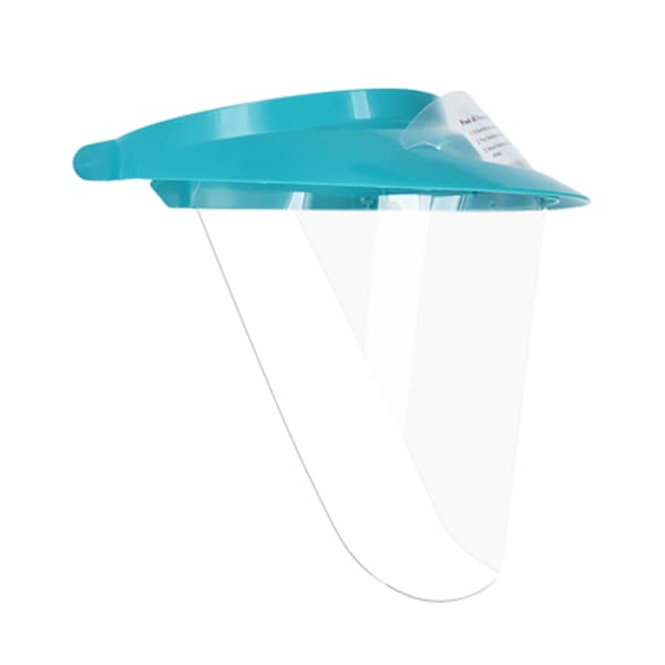 iVisor Visor & Shield Kit, Teal, 1 Visor, 3 Shields, 1 LC Filter, 1 Mini Shield, V013T thumbnail 4