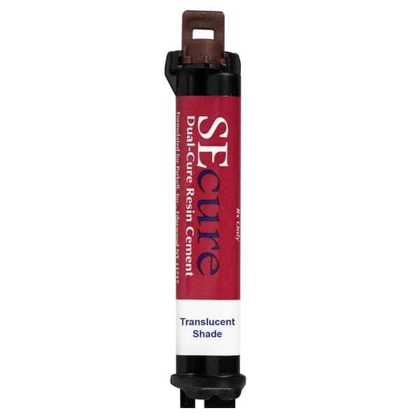 SEcure Dual-Cure Resin Cement, Translucent, 9 g Syringe Refill with 10 Mixing Tips, S272 thumbnail 12