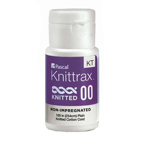 KnitTrax Knitted Retraction Cord, Plain, Non-Impregnated, Size 00, Ultra Thin, 100" per Pack, 07-570 thumbnail 16