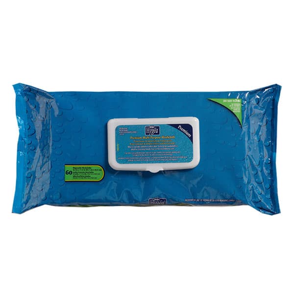 PDI Hygea Premium Multi-Purpose Washcloths, 60 Wipes/Pk, 9.5" x 11.5", J14143 thumbnail 2
