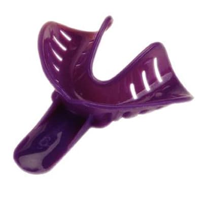 Excellent-Colors Ortho Impression Trays #6 Large Lower, Purple, Perforated, Disposable, 25/Pk, ITO-6L thumbnail 13