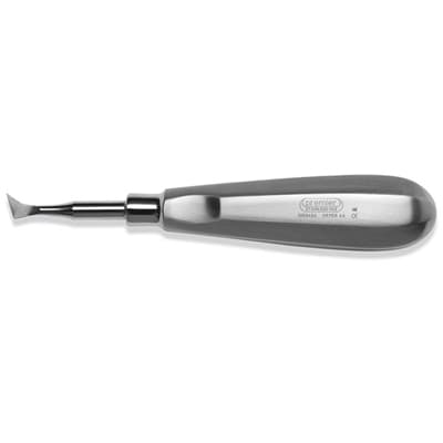 Premier Dental Surgical Elevator #45 Cryer, Large Hexagonal Handle, Single End, Right, 440A Stainless Steel, 1/Pkg thumbnail 6