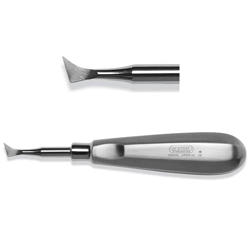 Premier Surgical Elevator #44 Cryer, Large Hexagonal Handle, Single End, 440A Stainless Steel, 1/Pkg thumbnail 6