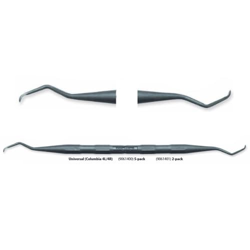 Premier Universal Implant Scaler, Columbia 4L/4R, Double-Ended, Fiber-Reinforced Graphite, 2/Pk, 9061401 thumbnail 15