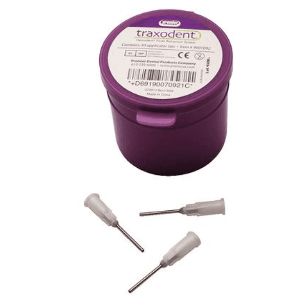 Traxodent Hemostatic Retraction Paste System Applicator Tips, Bendable Luer-Lock, 50/Pk, 9007092 thumbnail 17