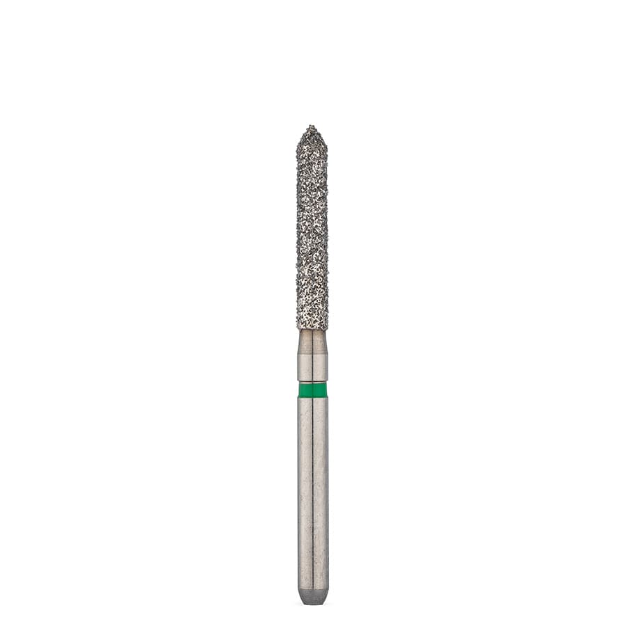Two Striper Diamond Bur, FG, Bevel-End Cylinder, #250.9C, Coarse, Green, 1.2 mm Major Diameter, 5/Pk, 2015066 thumbnail 10