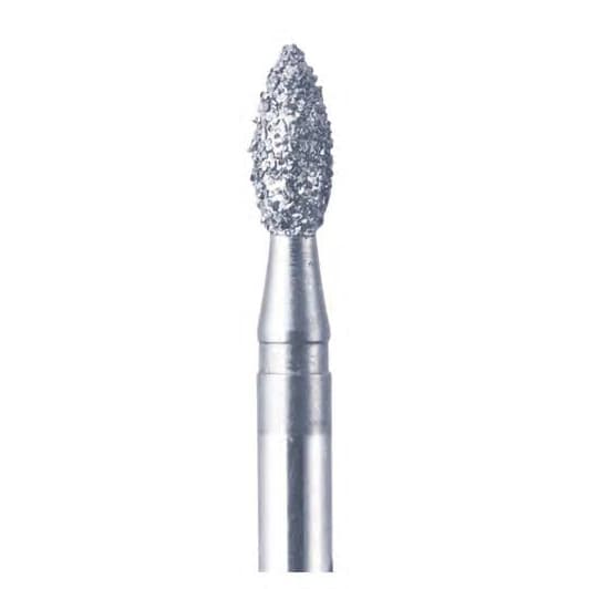 Two Striper Diamond Burs, FG, Football, 290.4, 1.9 mm Major/0.7 mm Minor Diameter, 4 mm Length, Very Fine, Yellow, 5/Pk, 2015204 thumbnail 9
