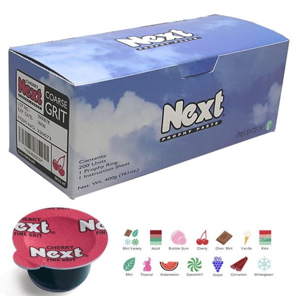 Next® Prophy Paste with Fluoride, Mint, Fine Grit, Unit Dose Cups, 200/Box thumbnail 4
