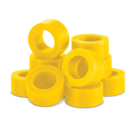 Pulpdent Color Code Rings, Large, Yellow, Silicone, 7/32" ID x 5/32" Wide, 60/Pk, CR2-60L thumbnail 5