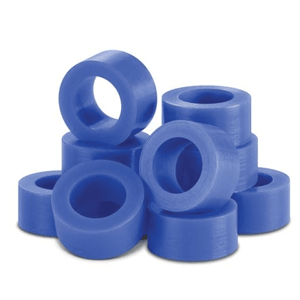 Pulpdent Code Rings, Large, Blue, Silicone, 7/32" ID x 5/32" Wide, 60/Pk, CR3-60L thumbnail 5