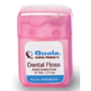 Quala Dental Floss, Nylon, Waxed, Bubblegum, 12 yds, Patient-Size Dispensers, 72/Box thumbnail 7