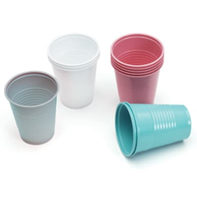 Quala Blue Plastic Drinking Cups, 5 oz, 1000/Case thumbnail 3