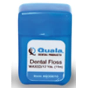 Quala Dental Floss, Nylon, Waxed, Unflavored, Patient-Sized 12 yds, 72/Bx, Q30610 thumbnail 7