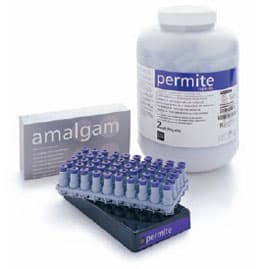 Permite Dispersed Phase Amalgam Capsules, 3 Spill, 800 mg, Regular Set, Yellow/Gray, 50/Pk, 4003303 thumbnail 12