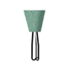 Dura-Green Stones, HP, Inverted Cone IC6, Green, Silicon Carbide, 12/Pk, 0019 thumbnail 11
