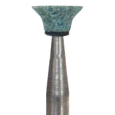 Dura-Green Silicon Carbide Finishing Stones, HP, Inverted Cone IC3, ISO #050, Green, 12/Pk, 0016 thumbnail 18