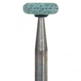 Dura-Green Stones, CA (Contra Angle), Round Edge RE1, ISO #062, Green, 12/Pk, 0086 thumbnail 9