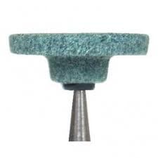 Dura-Green Silicon Carbide Finishing Stones, Wheel WH4, Contra Angle (CA), Green, 12/Pk, 0096 thumbnail 13