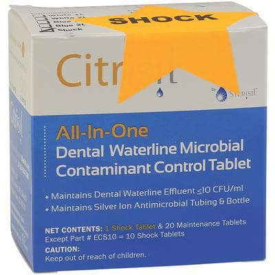 Citrisil Shock Tablets, Dental Waterline Shock Treatment, Orange, 20/Box thumbnail 7