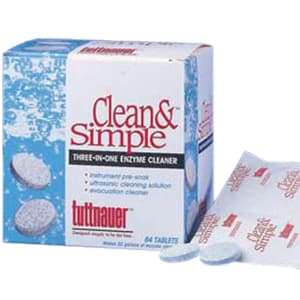 Clean & Simple Ultrasonic/Enzymatic Cleaning Tablets, 64/Pk, CS0064 thumbnail 14