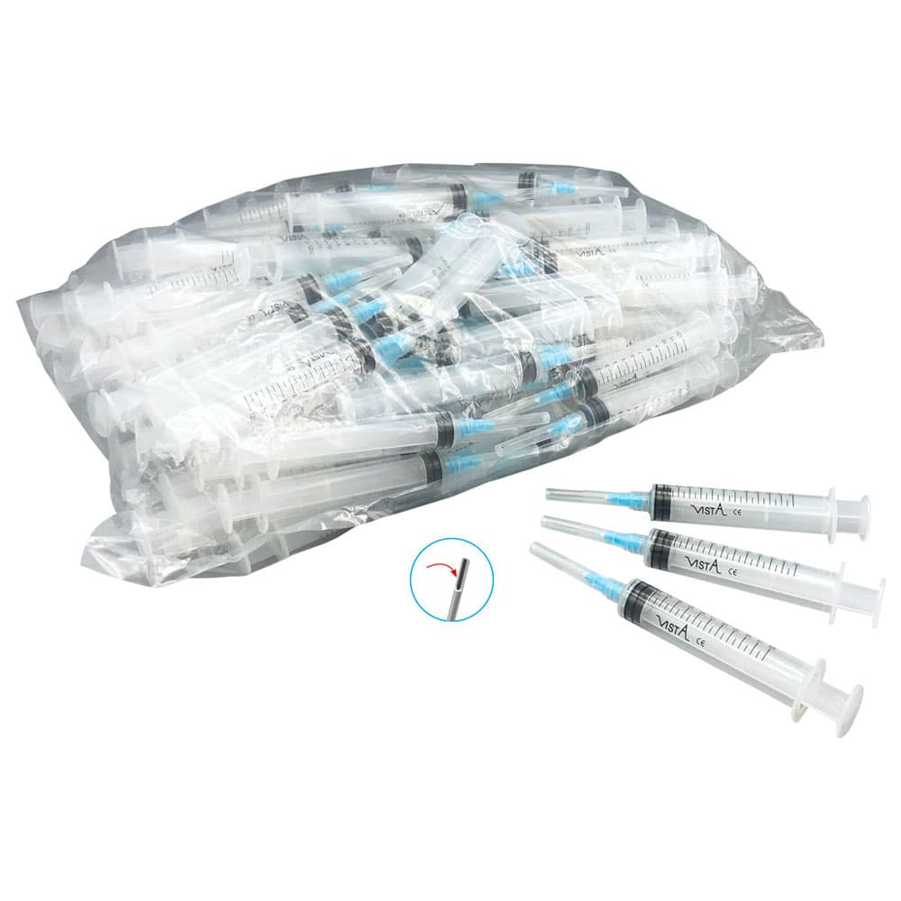 Appli-Vac Pre-Tipped Irrigating Syringe, 12cc, 23 Ga, Blue, Luer Lock, 100/Box, 316113 thumbnail 8