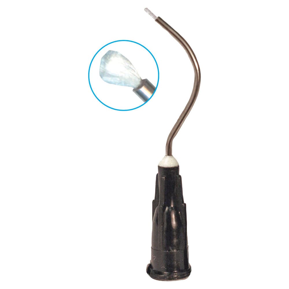 Sol-u-Flo Mini Brush Applicator Tips, 19 Ga, Black, 500/Pk, 312205 thumbnail 7