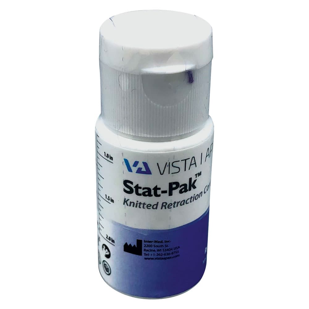 Stat-Pak Knitted Retraction Cord, Size #0, Lavender, 100 in/Bottle, 302613 thumbnail 10