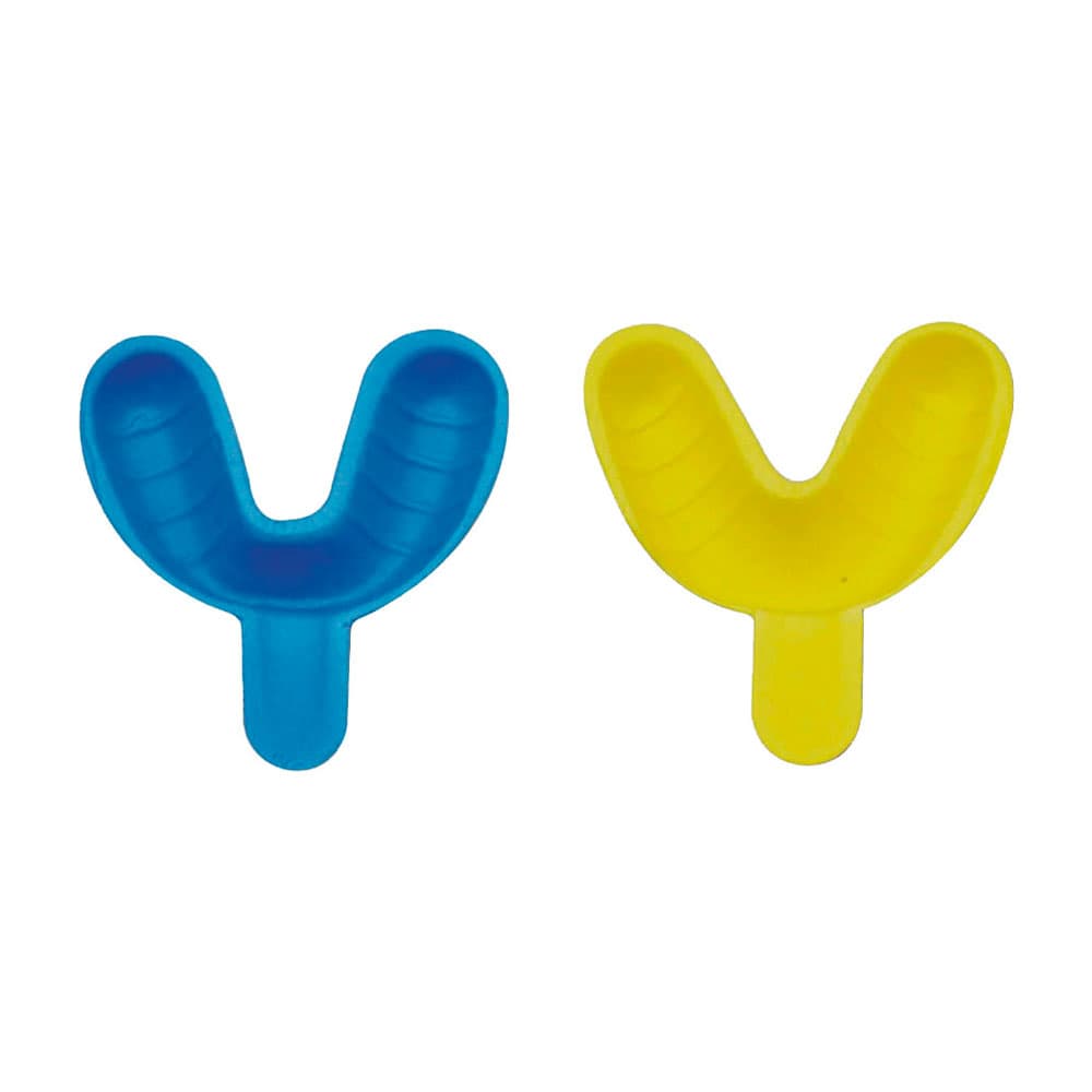 Vista Apex Single Arch Fluoride Trays, Large, Upper/Lower (Yellow/Blue), 100/Pkg, 205103 thumbnail 2