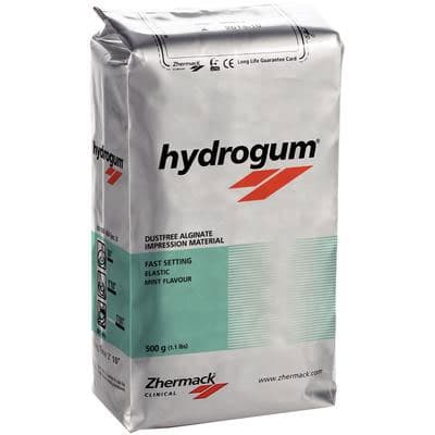 Zhermack Hydrogum Fast-Set Alginate Impression Material, Mint, Green, 500 g (1.1 lb) Bag, C302025 thumbnail 8