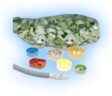 Dispos-A-Screen Disposable Vacuum Traps, Plastic, Beige, 2-7/8", 144/Pk, 51Z060V thumbnail 11