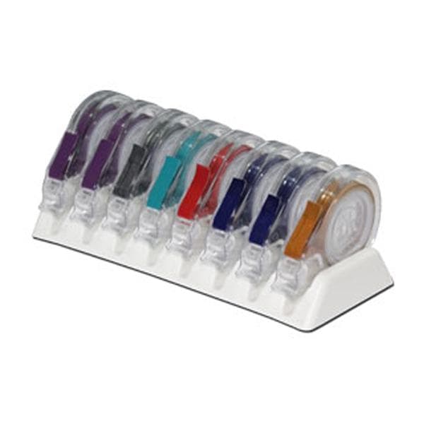 Zirc E-Z ID Tape System, Jewel Color Assortment, 8 Rolls of 3 ft x 1/4", Autoclavable, 70Z315 thumbnail 10