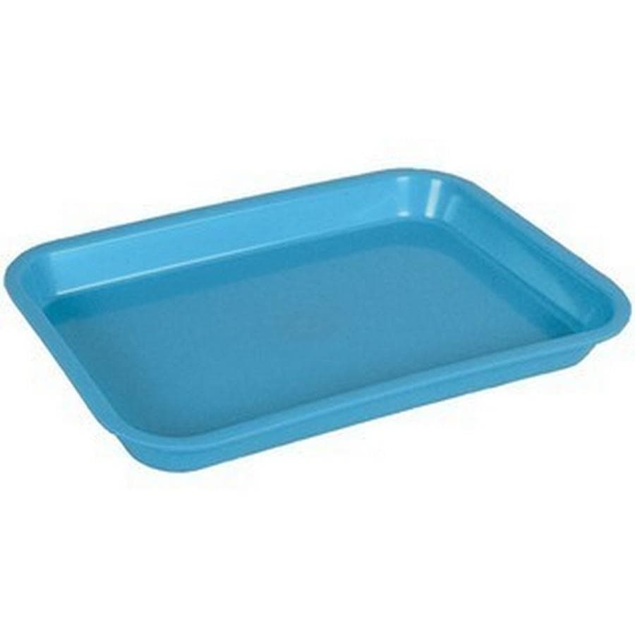 Zirc Mini Flat Set-Up Tray, Neon Blue, 9-3/8" x 6-3/8" x 7/8", F-Size, 20Z101N thumbnail 10