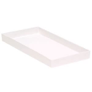 Zirc #19 White Cabinet Tray for Pliers, Scissors & Hand Instruments, 7-7/8" x 3-3/4" x 3/4", Autoclavable, 20Z205A thumbnail 8