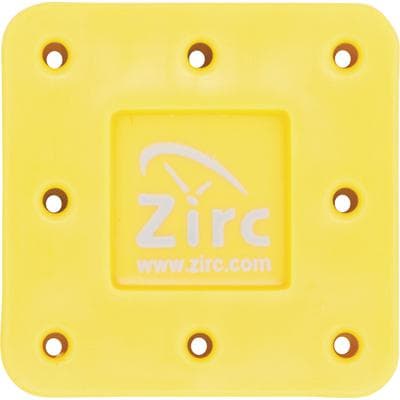 Zirc 8-Hole Magnetic Bur Block, Neon Yellow, Fits FG/RA/HP Burs, Autoclavable, 50Z400O, 1/Pk thumbnail 16