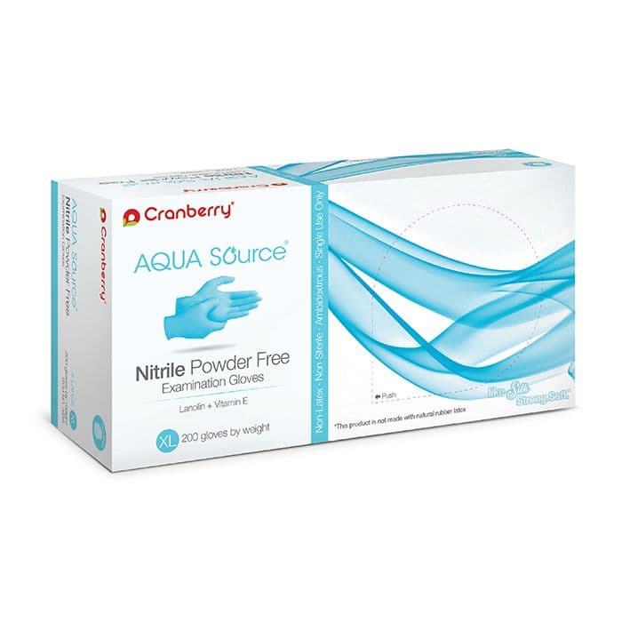Cranberry Aqua Source Nitrile Exam Gloves, Powder Free, Non-Sterile, Small, Aqua, 200/Box, CR3446 thumbnail 19