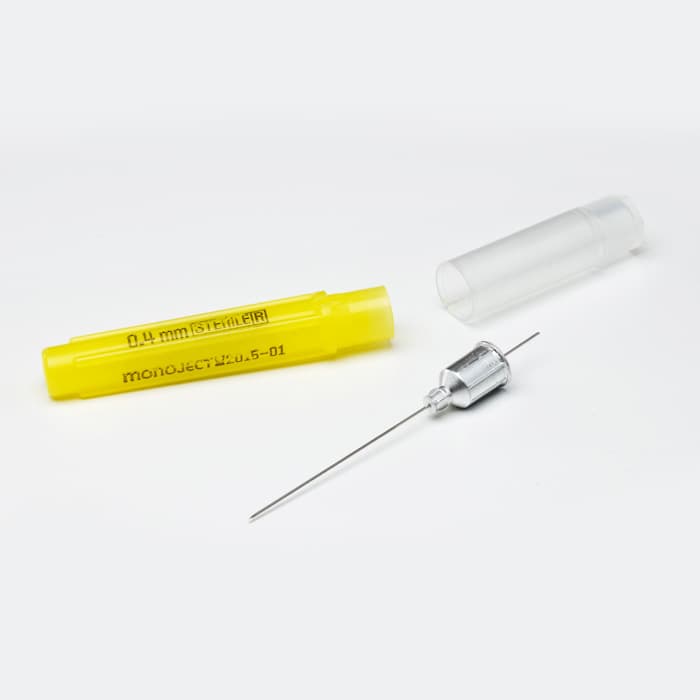 Monoject 401 Metal Hub Dental Needles, 27 Gauge Short, Yellow, 100/Box, 8881401064 thumbnail 14