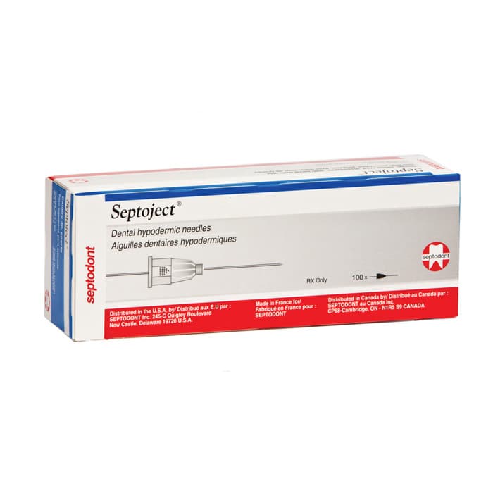Septoject Dental Hypodermic Needles, Plastic Hub, 27 Gauge, Long, Yellow, 100/Box, 01-N1272 thumbnail 21