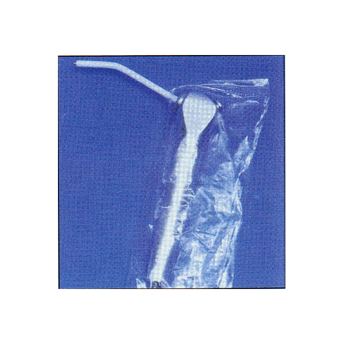 PureLife Syringe Sleeves, Clear Plastic, 2.5" x 10", 500/Box - PureLife Syringe Sleeves - 2 1/2" x 10" - Image 1