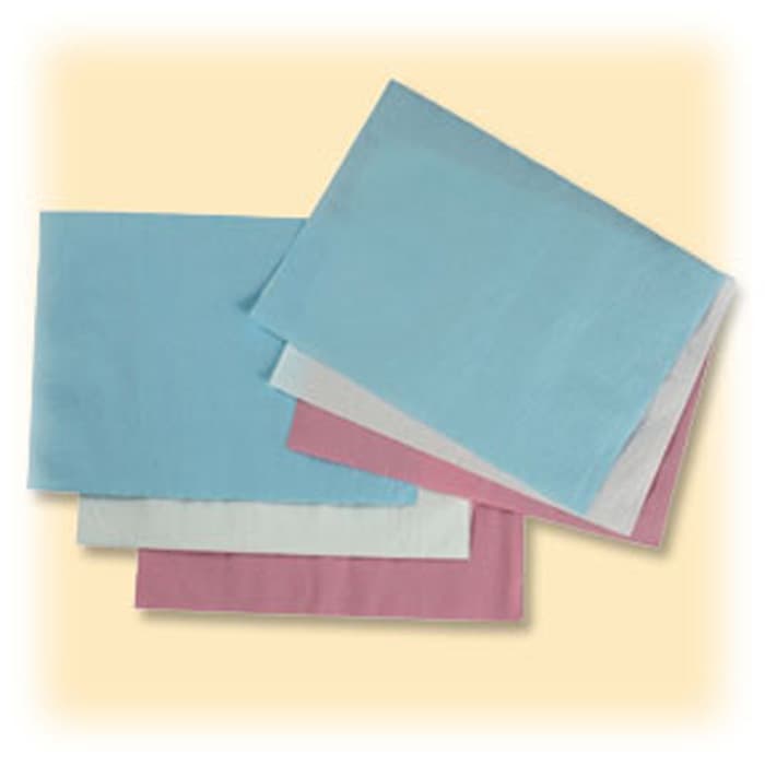 SafeBasics White Tissue/Poly Headrest Covers, 10" x 10", Disposable, 500/Box, 3014 thumbnail 7
