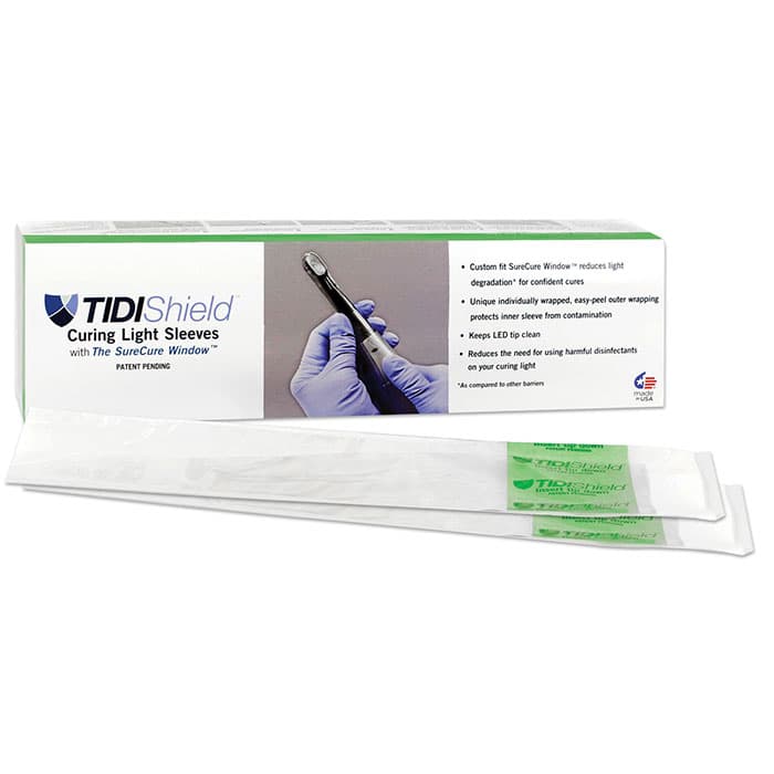 TidiShield LED Curing Light Sleeves for Ivoclar Vivadent Bluephase G2/Bluephase 20i, 500/Box - TidiShield™ LED Curing Light Sleeves - Ivoclar Vivadent Bluephase G2/Bluephase 20i - Image 1