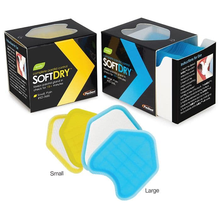Pac-Dent SoftDry Cotton Roll Substitute, Small Child, Yellow, 50/Pk, SD-368S thumbnail 8