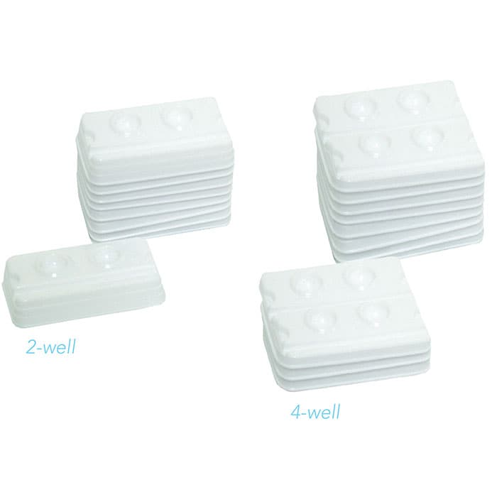 Pac-Dent Disposable Mixing Wells, 2-Well, 200/Pk thumbnail 3