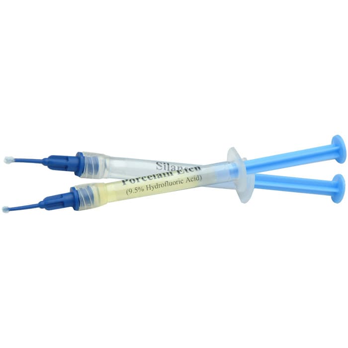 Porcelain Etch Standard Kit, 9.5% Hydrofluoric Acid Etching Gel, 1.2 ml Prefilled Syringes, High Viscosity, Light Yellow, 2/Pk, 502500 thumbnail 19