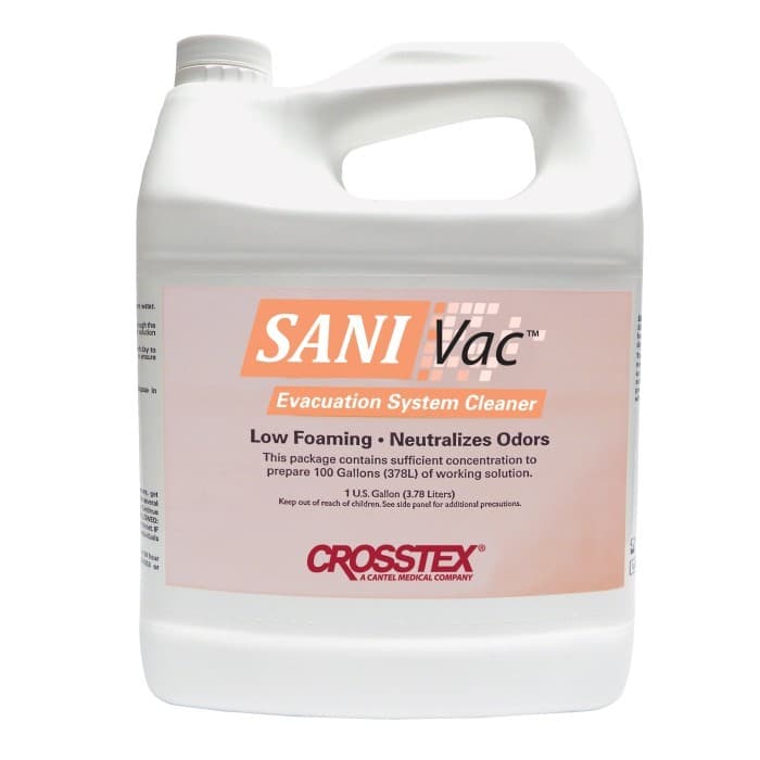 SANI Vac Evacuation System Cleaner, Enzymatic, Lemon Scent, 1:100 Dilution, 1 Gallon, JVAC thumbnail 11